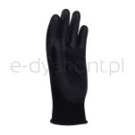 Donau Rękawice Safety Pu Black, Kat. Ii, Rozm. 10, Czarne - 3