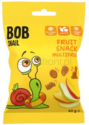 Bob Snail Przkąska wieloowocowa 40g