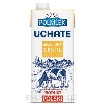 Polmlek Mleko Uchate UHT 2,0% 1 L