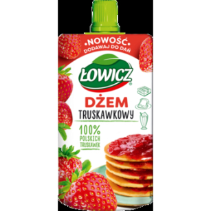 Łowicz dżem truskawkowy 100g