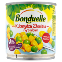 Bonduelle Kukurydza Złocista Z Groszkiem 212Ml