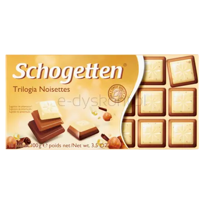 Schogetten Czekolada Trilogia Noisettes 100G