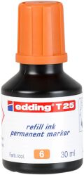 Edding Tusz Do Uzupełniania Markerów Permanentnych E-T 25 Pomarańczowy