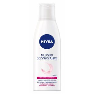 Nivea Mleczko Oczyszczające Cera Sucha I Wrażliwa 200 Ml