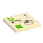 Q-Connect Bloczek Samoprzylepny Typu Z, 76X76Mm, 1X100 Kart., Jasnożółty  - 2