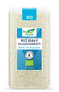 Ryż Biały Długoziarnisty Bezglutenowy Bio 500 G - Bio Planet [BIO]