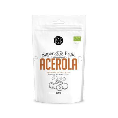 Diet Food Super Fruit Acerola W Proszku Bio 100 G
