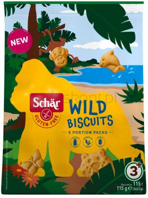 Schar Wild Biscuits- Ciasteczka Bezgl. 115 G
