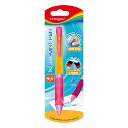 Keyroad Długopis automatyczny SMOOZZY Writer, 1,0mm., blister, mix kolorów