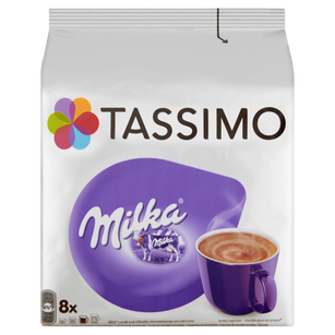 Tassimo Milka Gorąca Czekolada 8 Kapsułek 240 G