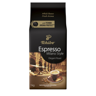 Tchibo Kawa Ziarnista Espresso Milano Style Elegant Roast 1000G 