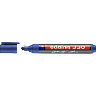 Edding Marker permanentny e-330 1-5mm, niebieski