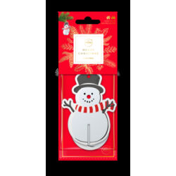 Aroma Home Odświeżacz Powietrza Do Samochodu Xmas Cellulose 3D Snowman Grzane Wino