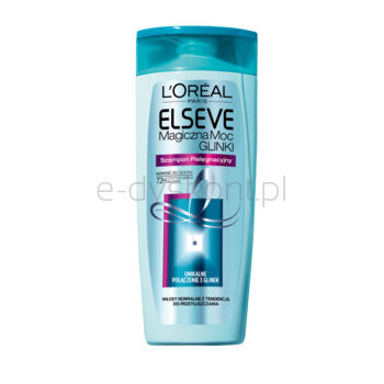 L'Oreal Paris Elseve Magiczna Moc Glinki Szampon Pielęgnacyjny Do Włosów Przetłuszczających Się Z Suchymi Końcówkami 400 Ml