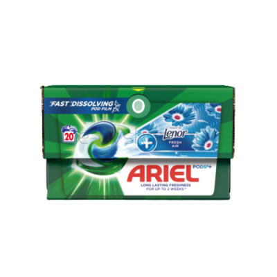 Ariel Kapsułki Do Prania All-in-1 Touch of Lenor Fresh Air 20 prań 430g