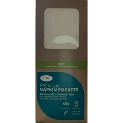 Duni Serwetka Bio Dunisoft 40 x 33 cm Biały 65 szt.