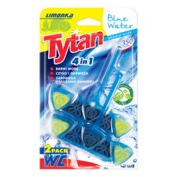 Tytan Czterofunkcyjna Zawieszka Barwiąca Wodę Blue Water Limonka 2X40G