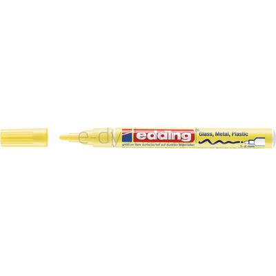 Edding Marker olejowy połyskujący e-751 1-2 mm, żółty pastelowy [BIURO]