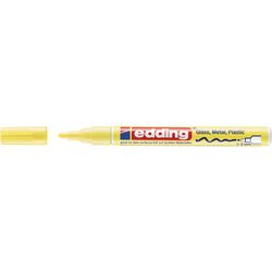 Edding Marker olejowy połyskujący e-751 1-2 mm, żółty pastelowy [BIURO]