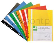 Q-Connect Skoroszyt, Pp, A4, Standard, 120/170Mikr., Wpinany, Niebieski  - 2