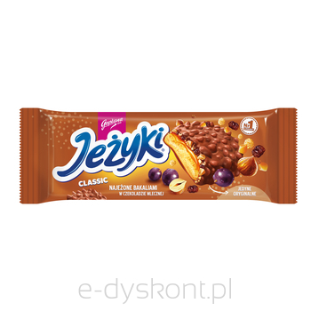 Jeżyki Classic Ciastka W Czekoladzie Mlecznej 140 G