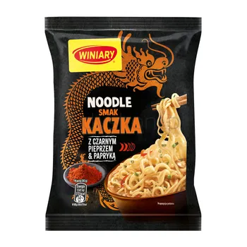 WINIARY Nudle Kaczka z czarnym pieprzem & papryką 62g