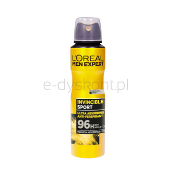 L'Oreal Men Expert Invincible Sport W Sprayu 150 Ml