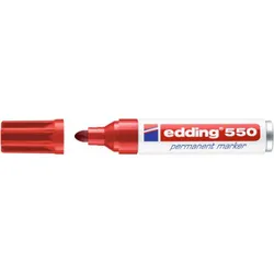 Edding Marker permanentny e-550 3-4 mm, czerwony