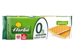 Florbu Wafelki Nadziewane Bez Dodatku Cukru 150G