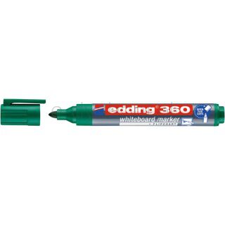 Edding Marker do tablic e-360 1,5-3mm, zielony [BIURO]