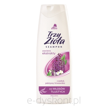 Trzy Zioła Szampon Do Włosów Tłustych 250 Ml