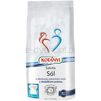 Kotanyi Sól z obniżoną zawartością sodu Salvita 250g
