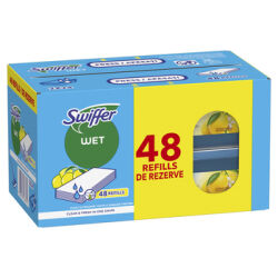 Swiffer Mokre Wkłady Wymienne do Mopa o Zapachu Cytryny 48 szt