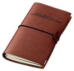 Notatnik Troika Travel Journal, brązowy