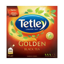 Tetley Herbata Golden Black 100 Torebek(p)
