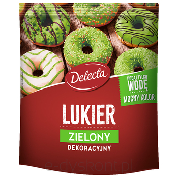 Delecta Lukier DekoracyJan Niezbędnyy Zielony 80 G 