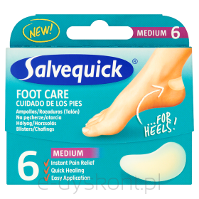 Salvequick Plastry Blister Prevention 6 Szt. (Pięty)