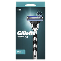 Gillette Mach3 Rączka Maszynki Do Golenia + 2 Ostrza Wymienne