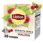 Lipton Herbata Piramidki Malina Biała 20TB - 2