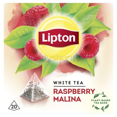 Lipton Herbata Piramidki Malina Biała 20TB