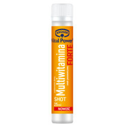Krüger Vital Power® Shot Multiwitamina Forte, płyn w ampułkach, 25 ml.