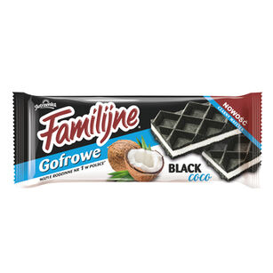 Wafle Familijne Gofrowe Black Coco 140G