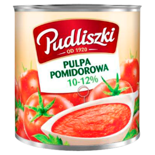 Pudliszki Pulpa Pomidorowa 10-12% 2,5 Kg