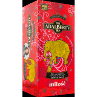 Adalbert's Herbata Strawberry Black Tea Miłość 20 x 2g