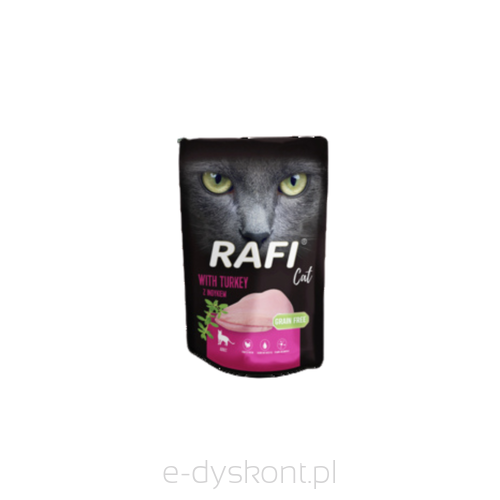 Rafi Cat z indykiem karma dla kota 100g