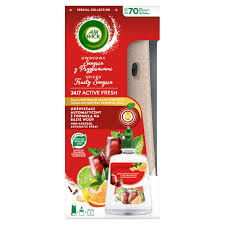 Air Wick Active Fresh Owocowa Sangria z Przyprawami/ Spiced Fruity Sangria 228 ml Komplet