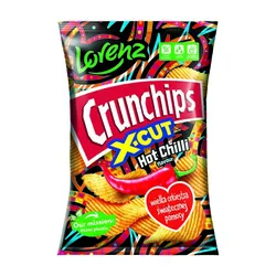 Crunchips X-Cut Hot Chili Wośp 5 130G