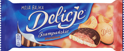 Delicje Szampańskie Morelowe 147G