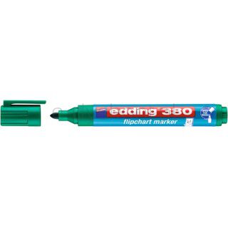 Edding Marker do flipchartów e-380 1,5-3mm, zielony [BIURO]