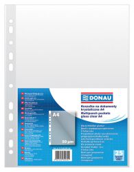 Donau Koszulki na dokumenty Pp, A4, Krystal, 50Mikr., 25Szt.